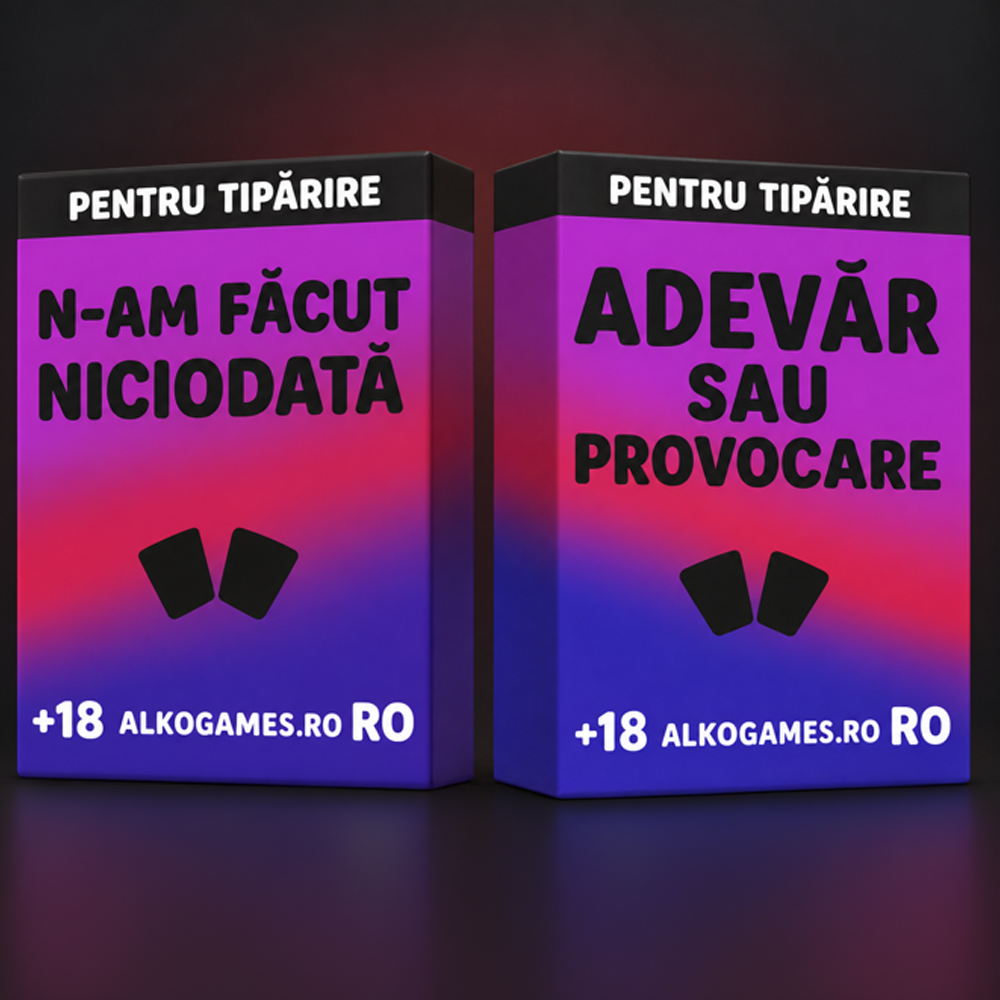 Set "Adevăr Sau Provocare" + "N-am Făcut Niciodată" (Pentru Tipărire)